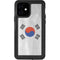 South Korean Flag Distressed iPhone 12 Waterproof Case